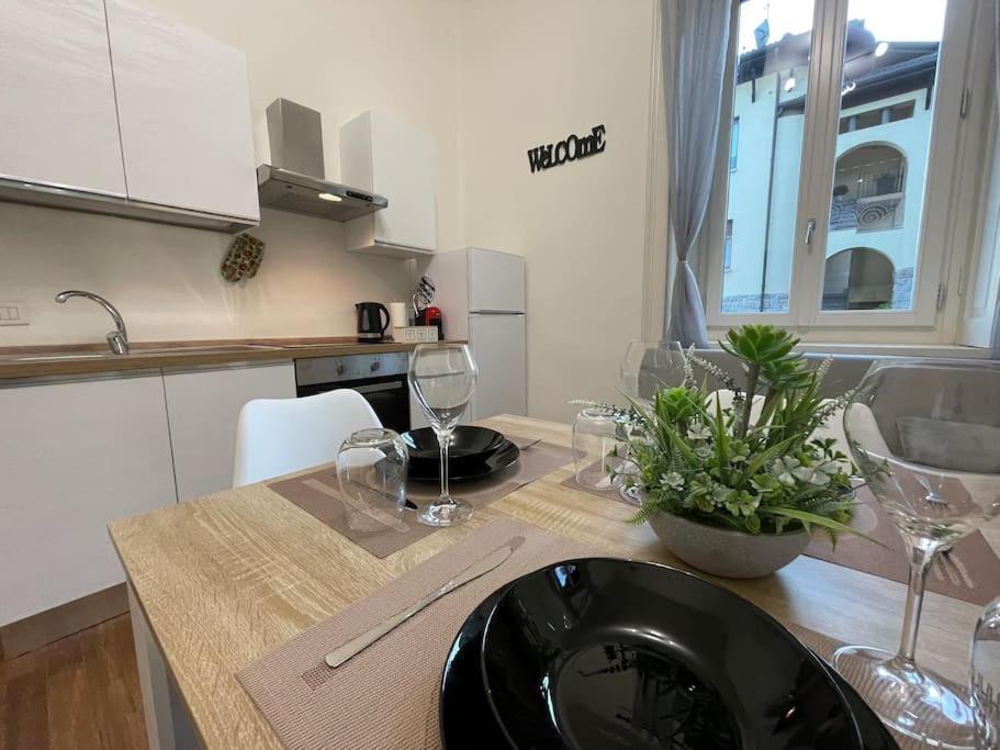 Bg Central President Suite Con Parcheggio - Vista Citta Alta Bergamo Exterior photo